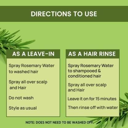 Natural Rosemary Hair Regrowth Mist – Pack of 3 | Natural Hair Fall Control & Growth Booster